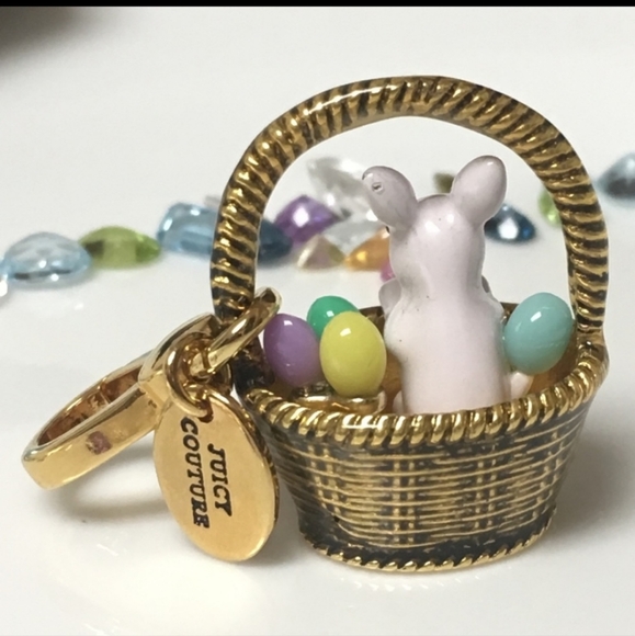 JUICY COUTURE LIMITED EDITION EASTER BASKET CHARM - Picture 2 of 6